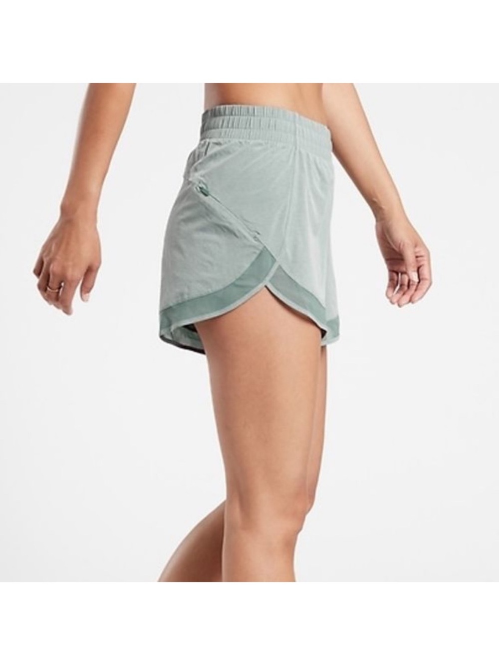 ATHLETA Mesh Racer Run Short - Picture 7 of 8